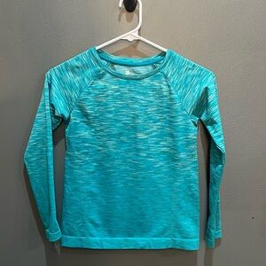 Teal Heather Long sleeve top